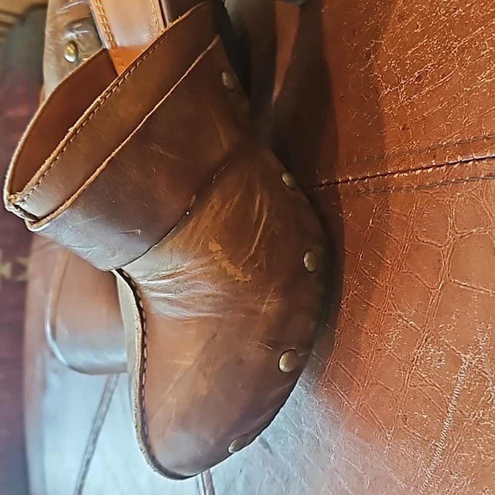 Frye "Reese Rine Mule" clogs - Picture 9 of 15